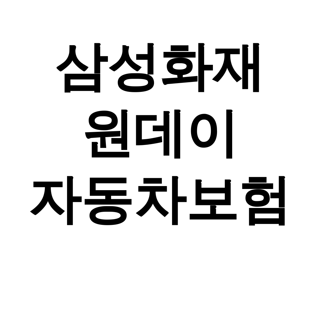 삼성화재 원데이 자동차보험 당일가입 가능한 일일보험 솔직후기