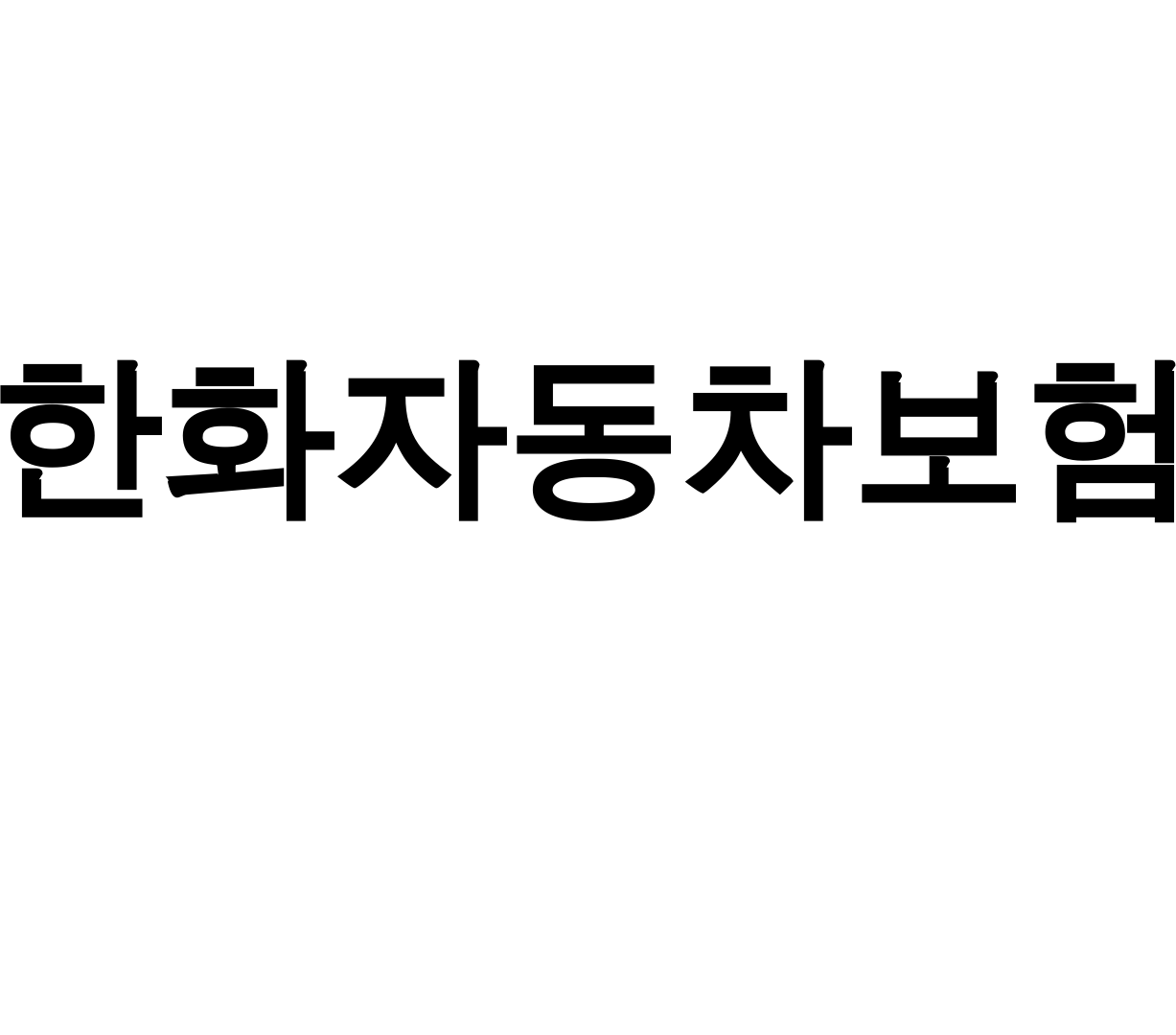 한화자동차보험
